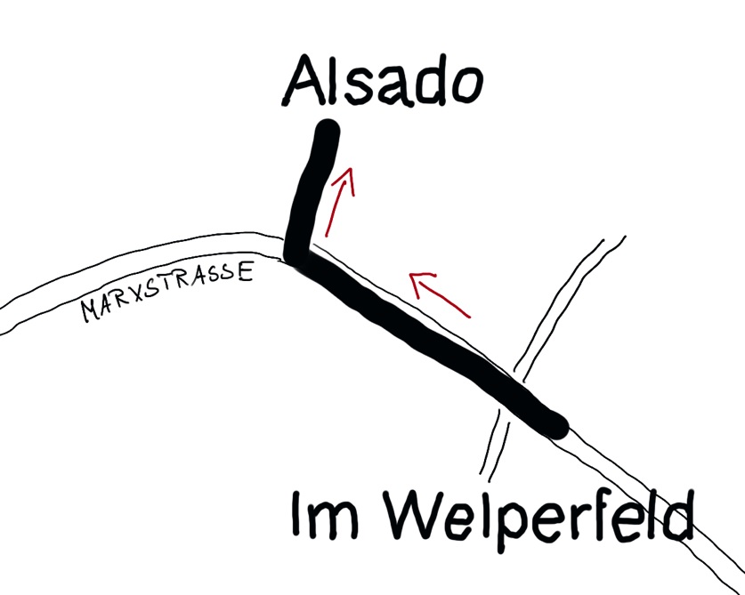 Alsado Staplerschule mit dem Bus